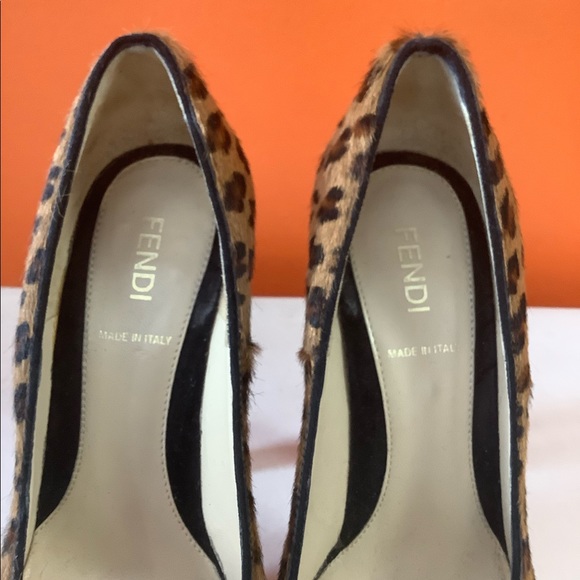 Fendi Fendista Platforms Pumps - Picture 4 of 8